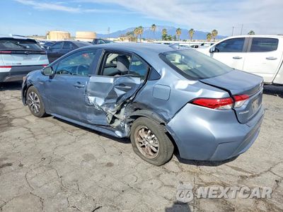 Drugie zdjęcie samochodu z przodu: 2021 TOYOTA COROLLA HYBRID LE VIN:JTDEAMDE5MJ002133 - miniatura
