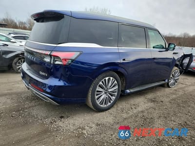 Trzecie zdjęcie samochodu z tyłu: 2025 INFINITI QX80 LUXE VIN:JN8AZ3BE5S9700278 - miniatura