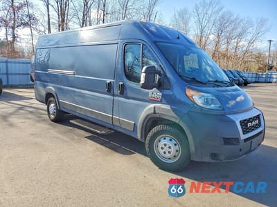 Czwarte zdjęcie samochodu z boku: 2020 RAM PROMASTER 3500 DELIVERY VAN VIN:3C6URVJG9LE128630 - miniatura