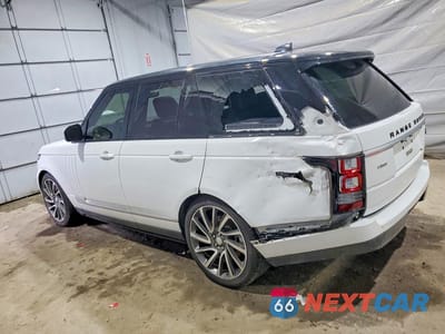 Drugie zdjęcie samochodu z przodu: 2017 LAND ROVER RANGE ROVER HSE VIN:SALGS2FV8HA360591 - miniatura