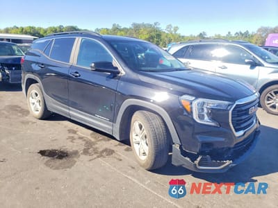 Czwarte zdjęcie samochodu z boku: 2022 GMC TERRAIN SLE VIN:3GKALMEV4NL153180 - miniatura