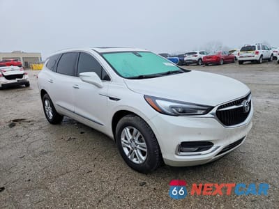 Czwarte zdjęcie samochodu z boku: 2018 BUICK ENCLAVE PREMIUM VIN:5GAERCKW2JJ130258 - miniatura