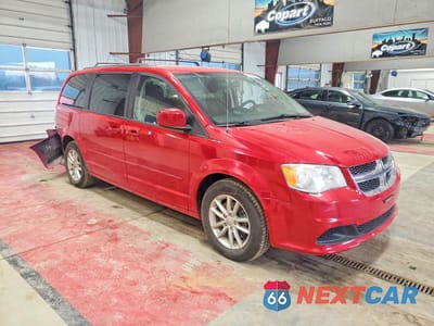 Czwarte zdjęcie samochodu z boku: 2014 DODGE GRAND CARAVAN SXT VIN:2C4RDGCG7ER289291 - miniatura