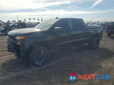 2021 CHEVROLET SILVERADO C1500 CUSTOM 1GCPWBEK5MZ204121 - główne zdjęcie licytacji z USA - miniatura