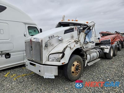 Drugie zdjęcie samochodu z przodu: 2019 KENWORTH CONSTRUCTION VIN:1XKZD49X1KJ341542 - miniatura