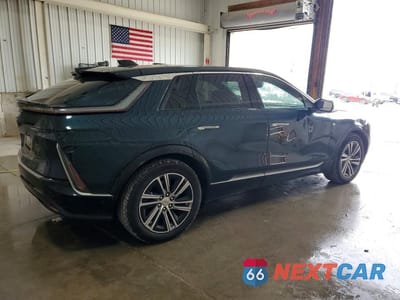 Trzecie zdjęcie samochodu z tyłu: 2024 CADILLAC LYRIQ LUXURY VIN:1GYKPRRL6RZ127845 - miniatura