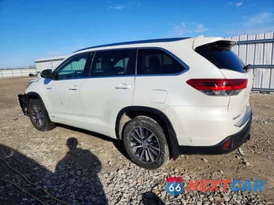 Drugie zdjęcie samochodu z przodu: 2018 TOYOTA HIGHLANDER HYBRID XLE VIN:5TDJGRFH6JS039160 - miniatura