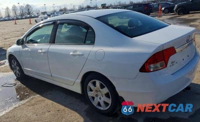 Drugie zdjęcie samochodu z przodu: 2009 HONDA CIVIC LX VIN:1HGFA16599L000737 - miniatura