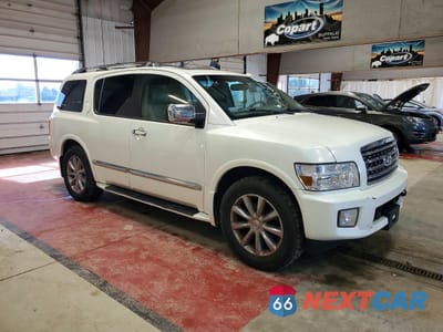 Czwarte zdjęcie samochodu z boku: 2008 INFINITI QX56 BASE VIN:5N3AA08C28N905356 - miniatura