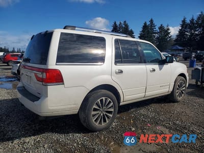 Trzecie zdjęcie samochodu z tyłu: 2015 LINCOLN NAVIGATOR VIN:5LMJJ2HT2FEJ02416 - miniatura