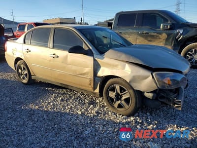 Czwarte zdjęcie samochodu z boku: 2005 CHEVROLET MALIBU LS VIN:1G1ZT52895F281761 - miniatura