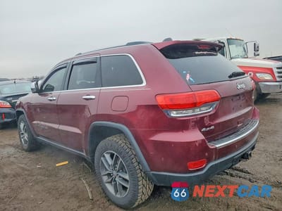 Drugie zdjęcie samochodu z przodu: 2017 JEEP GRAND CHEROKEE LIMITED VIN:1C4RJFBG9HC676345 - miniatura
