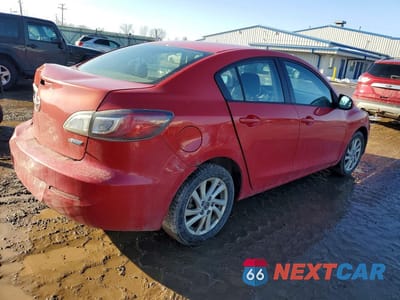 Trzecie zdjęcie samochodu z tyłu: 2013 MAZDA 3 I VIN:JM1BL1VP6D1747419 - miniatura