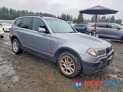 Czwarte zdjęcie samochodu z boku: 2005 BMW X3 2.5I VIN:WBXPA73465WC46046 - miniatura