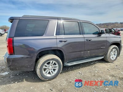 Trzecie zdjęcie samochodu z tyłu: 2018 CHEVROLET TAHOE K1500 LS VIN:1GNSKAKC4JR163285 - miniatura