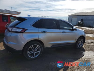 Trzecie zdjęcie samochodu z tyłu: 2018 FORD EDGE TITANIUM VIN:2FMPK3K91JBB41239 - miniatura