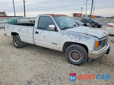 Czwarte zdjęcie samochodu z boku: 1991 GMC SIERRA C1500 VIN:1GTDC14H6ME546812 - miniatura