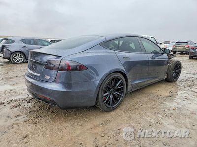 Trzecie zdjęcie samochodu z tyłu: 2021 TESLA MODEL S VIN:5YJSA1E51MF429476 - miniatura