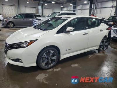 2018 NISSAN LEAF S 1N4AZ1CP0JC300569 - główne zdjęcie licytacji z USA - miniatura