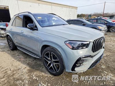 Czwarte zdjęcie samochodu z boku: 2024 MERZ GLE AMG 53 4MATIC VIN:4JGFB6BB4RB192011 - miniatura