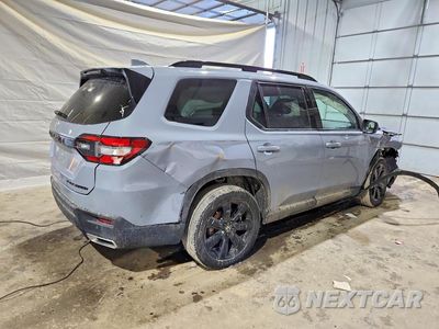 Trzecie zdjęcie samochodu z tyłu: 2025 HONDA PILOT BLACK VIN:5FNYG1H94SB114482 - miniatura