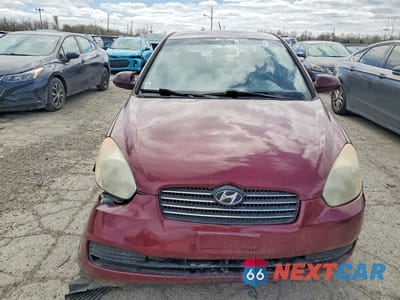 Piąte zdjęcie samochodu w środku: 2008 HYUNDAI ACCENT GLS VIN:KMHCN46C38U278947 - miniatura