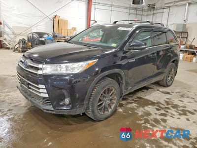 2017 TOYOTA HIGHLANDER HYBRID XLE 5TDJGRFHXHS035817 - główne zdjęcie licytacji z USA - miniatura