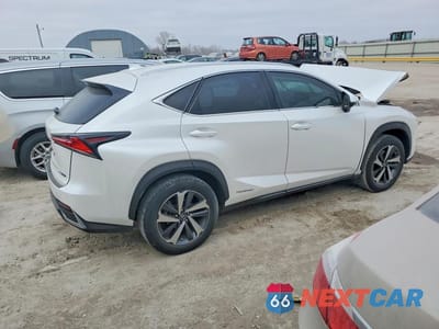 Trzecie zdjęcie samochodu z tyłu: 2020 LEXUS NX 300H VIN:JTJGJRDZ3L5009627 - miniatura
