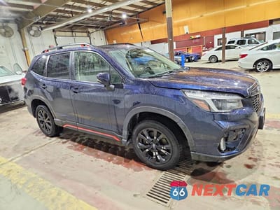 Czwarte zdjęcie samochodu z boku: 2021 SUBARU FORESTER SPORT VIN:JF2SKALC1MH474286 - miniatura