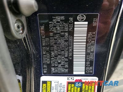 Zdjęcie 12 z 12 samochodu: 2020 TOYOTA CAMRY XSE VIN:4T1K61AK9LU333657 - miniatura