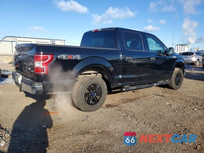 Trzecie zdjęcie samochodu z tyłu: 2018 FORD F150 SUPERCREW VIN:1FTEW1EB5JFA81290 - miniatura
