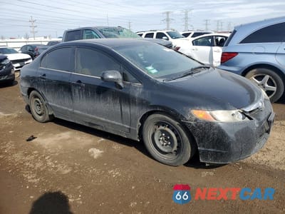 Czwarte zdjęcie samochodu z boku: 2006 HONDA CIVIC LX VIN:JHMFA16506S001239 - miniatura