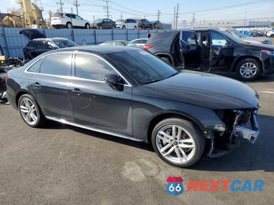 Czwarte zdjęcie samochodu z boku: 2021 AUDI A4 PREMIUM 45 VIN:WAUDAAF45MA034253 - miniatura