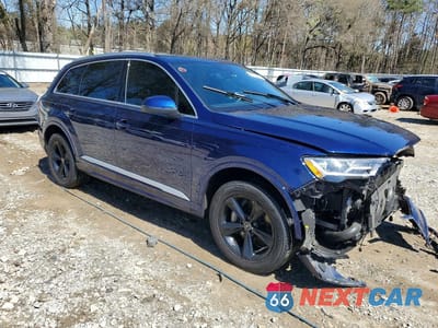 Czwarte zdjęcie samochodu z boku: 2022 AUDI Q7 PREMIUM PLUS VIN:WA1LJBF7XND000947 - miniatura