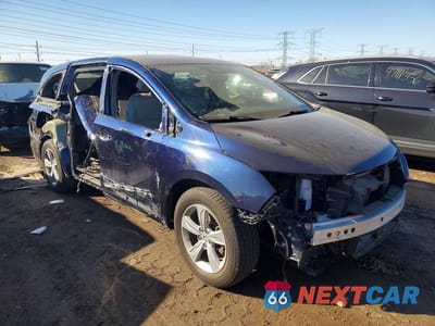 Czwarte zdjęcie samochodu z boku: 2018 HONDA ODYSSEY EXL VIN:5FNRL6H7XJB078534 - miniatura