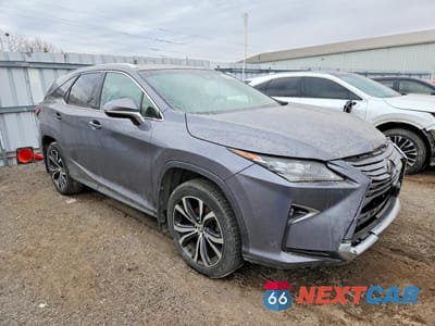 Czwarte zdjęcie samochodu z boku: 2019 LEXUS RX 350L BASE VIN:JTJDZKCA5K2017761 - miniatura