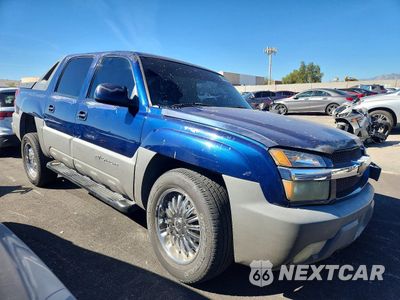 Czwarte zdjęcie samochodu z boku: 2002 CHEVROLET AVALANCHE C1500 VIN:3GNEC13T52G285504 - miniatura