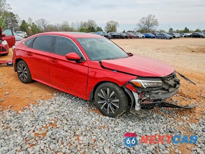 Czwarte zdjęcie samochodu z boku: 2022 HONDA CIVIC VIN:2HGFE1F76NH302564 - miniatura