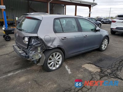 Trzecie zdjęcie samochodu z tyłu: 2010 VOLKSWAGEN GOLF VIN:WVWDA7AJXAW261830 - miniatura