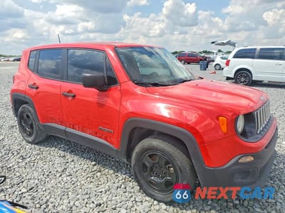 Czwarte zdjęcie samochodu z boku: 2017 JEEP RENEGADE SPORT VIN:ZACCJAAHXHPF30468 - miniatura