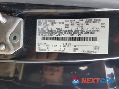Zdjęcie 12 z 12 samochodu: 2015 FORD ESCAPE SE VIN:1FMCU9GX2FUA07327 - miniatura