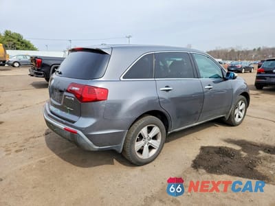 Trzecie zdjęcie samochodu z tyłu: 2010 ACURA MDX TECHNOLOGY VIN:2HNYD2H68AH513984 - miniatura