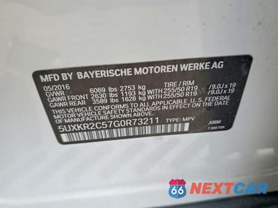Zdjęcie 14 z 14 samochodu: 2016 BMW X5 SDRIVE35I VIN:5UXKR2C57G0R73211 - miniatura