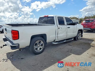 Trzecie zdjęcie samochodu z tyłu: 2018 CHEVROLET SILVERADO C1500 CUSTOM VIN:1GCRCPEC7JZ317524 - miniatura