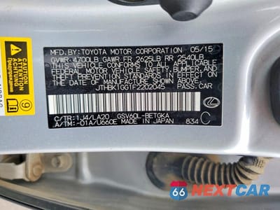 Zdjęcie 12 z 12 samochodu: 2015 LEXUS ES 350 BASE VIN:JTHBK1GG1F2202045 - miniatura