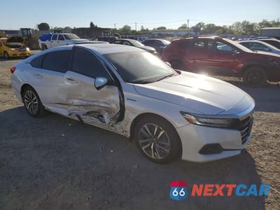 Czwarte zdjęcie samochodu z boku: 2021 HONDA ACCORD HYBRID EX VIN:1HGCV3F4XMA021384 - miniatura