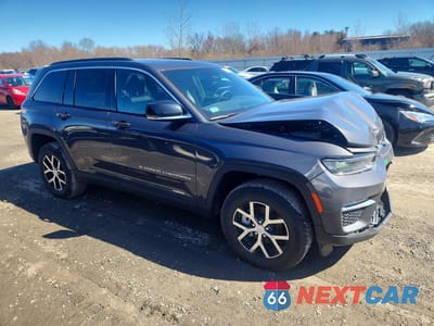 Czwarte zdjęcie samochodu z boku: 2025 JEEP GRAND CHEROKEE LIMITED VIN:1C4RJHBG5S8647043 - miniatura