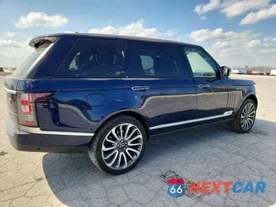Trzecie zdjęcie samochodu z tyłu: 2016 LAND ROVER RANGE ROVER AUTOBIOGRAPHY VIN:SALGV3EF5GA273253 - miniatura