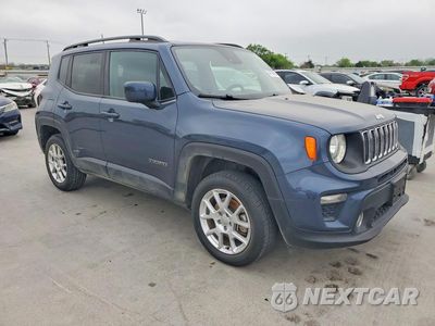Czwarte zdjęcie samochodu z boku: 2021 JEEP RENEGADE LATITUDE VIN:ZACNJDBB8MPM43907 - miniatura