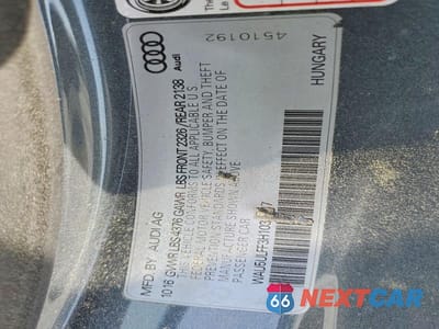 Zdjęcie 12 z 12 samochodu: 2017 AUDI A3 PREMIUM PLUS VIN:WAU5ULFF3H1035447 - miniatura